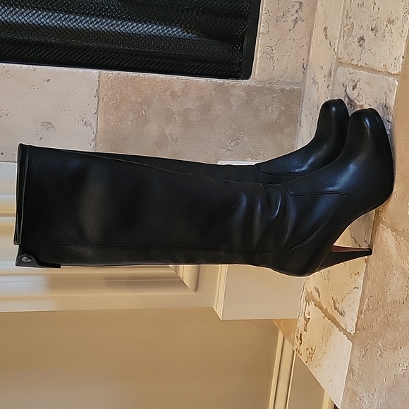 Gorgeous Black Krista Coach Tall Boots - Picture 2 of 7